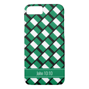 Custom NIGERIA FLAG  iPhone 8/7 Case