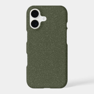Custom Noise-Effect Moss Green iPhone 11 Case