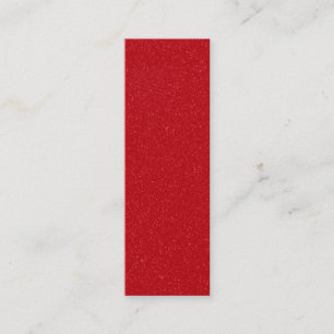 Custom Noise Texture Tomato Red Calling Card