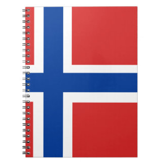 Custom Norwegian Flag (Norske Flagg) Notebook