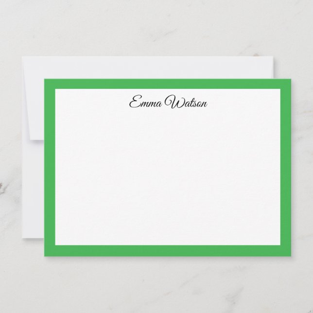 Custom Note Card (Front)