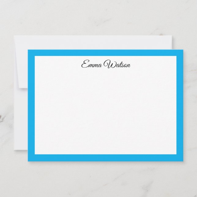 Custom Note Card (Front)