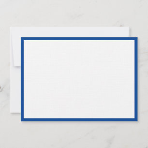 Custom Note Card-Linen Paper Card