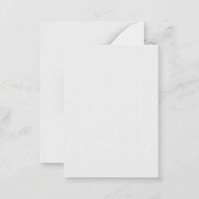 Custom Note Cards | Logo. Flat. Fancy. Modern. (Front)