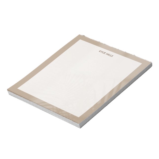 Custom Note pad (Rotated)