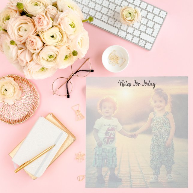 Custom Notes Full Family Photo Notepad  (Creator Uploaded)