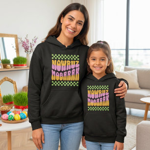 Custom Nowruz Mobarak Iranian New Year Family Hoodie