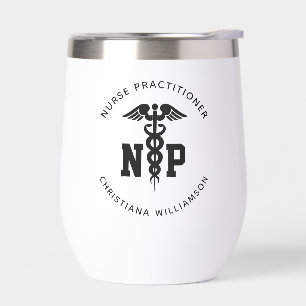 Custom NP Nurse Practitioner Graduation Caduceus