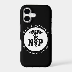 Custom NP Nurse Practitioner Graduation Caduceus