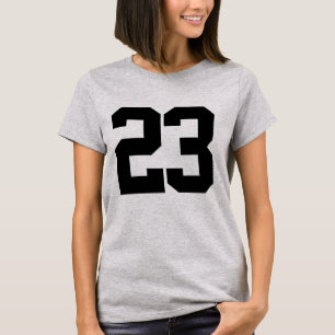 Custom Number 23 t-shirt design number shirt