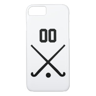 Custom Number Team Field Hockey Case-Mate iPhone Case
