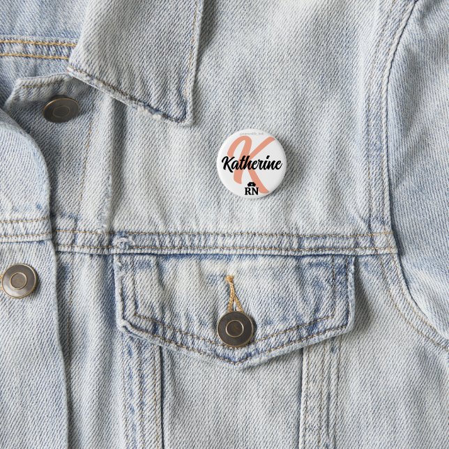 Custom Nurse Buttons & Pins | Personalised Nursing (In Situ)