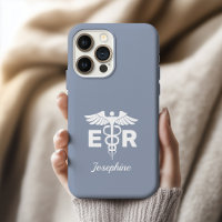 Custom Nurse Graduation Phone Case, ER Nurse Gift