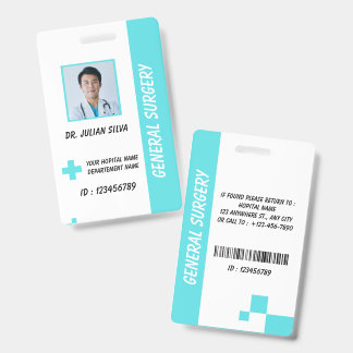 Custom Nurse ID Badge for Healthcare Employees