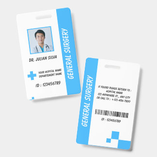 Custom Nurse ID Badge for Healthcare Employees