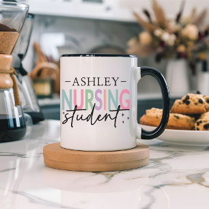 Custom Nurse Mug, School Nursing Student Gift Mug