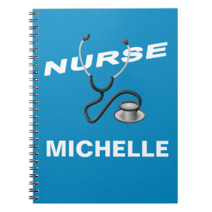 Custom Nurse Name Notebook