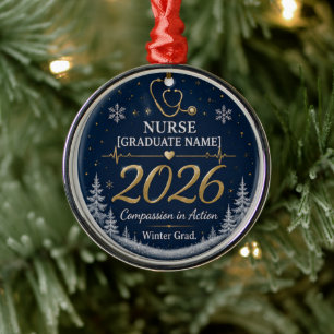 Custom Nurse Ornament 2026 Personalised Stethosc