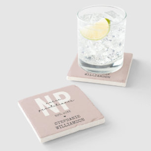 Custom Nurse Practitioner NP Graduation Gift Stone Coaster