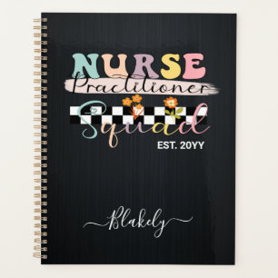 Custom Nurse Practitioner Squad NP Pastel Planner