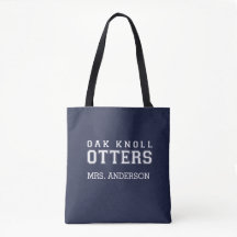 Custom Oak Knoll Tote (click to personalise)