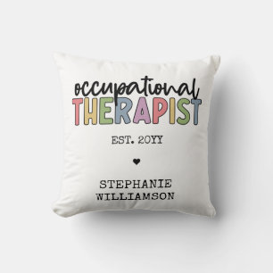 Custom Occupational Therapist OT Gifts Cushion