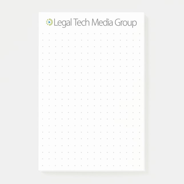 Custom Office Legal Tech Media Group Post-it Notes (Front)