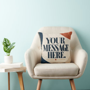 Custom Office Role Funny Throw Pillow