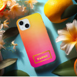 Custom Ombre Pink to Yellow  Samsung Galaxy Case<br><div class="desc">Make a statement with our Custom Ombre Pink to Orange Samsung 22 Case from the Exotic Tropical Punch Series. This lively case boasts a vivid transition from a radiant orange to a deep pink hue, capturing the essence of a tropical paradise. Perfect for those who love to personalise their gadgets,...</div>