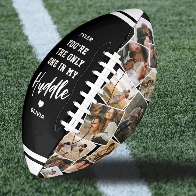 Custom “Only One in My Huddle” 12 Photo Football (Creator Uploaded)