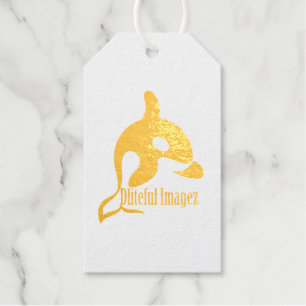 Custom or Personalise Foil Gift Tag