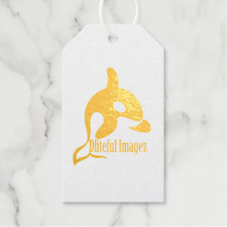Custom or Personalise Foil Gift Tag