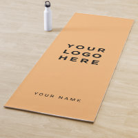 Custom Orange Business Logo Name Instagram
