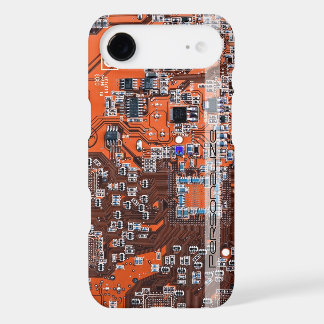 Custom Orange PCB Circuit Board for IT Pros