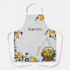 Custom Oranges Simple All Over Print Apron