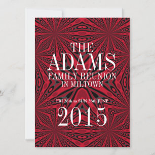 ::CUSTOM ORDER:: Adams Family Reunion Party Invite