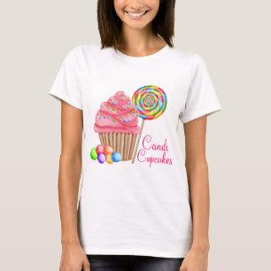 Custom Order For Candace- Candi Cupcakes T-Shirt