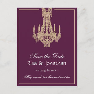 Custom order - Save the Date Announcement Postcard