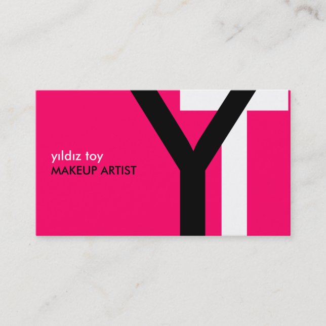 CUSTOM ORDER - YILDIZ TOY BUSINESS CARD (Front)
