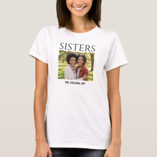 Custom Original BFF Classic Caps Photo SISTERS T-Shirt