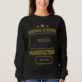 Custom Original & Genuine Birthday Sweatshirt