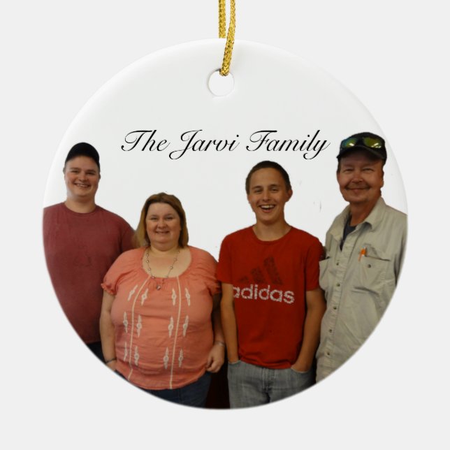 Custom Ornament (Front)