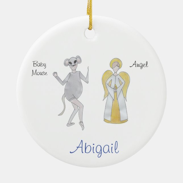 Custom Ornament for Ashley B. #2 (Back)