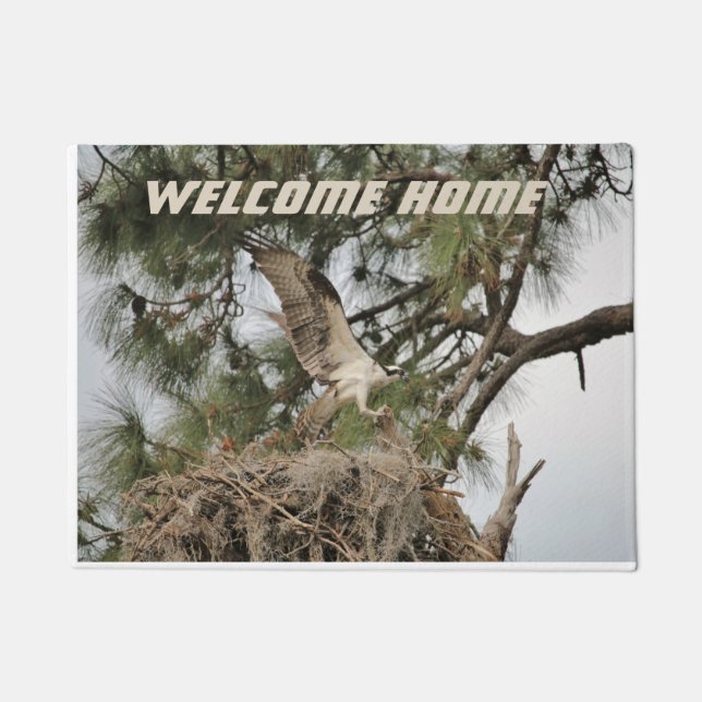 Custom Osprey Doormat (Front)