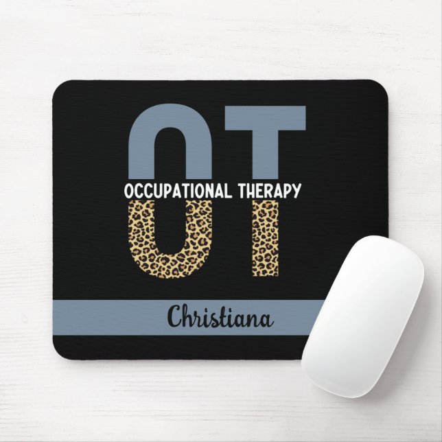 Custom OT Occupation Therapy OT Student gifts Mouse Pad (With Mouse)