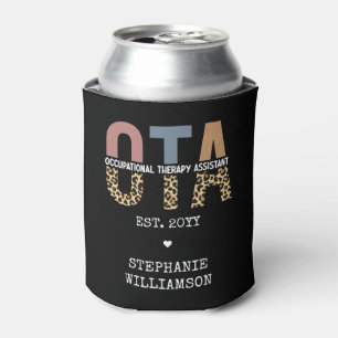 Custom OTA Occupational Therapy Assistant Gifts Can Cooler