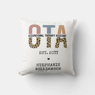 Custom OTA Occupational Therapy Assistant Gifts Cushion
