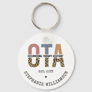 Custom OTA Occupational Therapy Assistant Gifts Key Ring