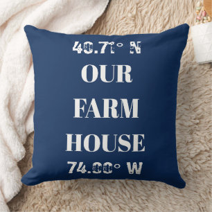 Custom Our Farm House Coordinates Cushion