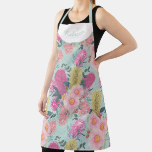 Custom Outback Banksia And Grevillea Eucalyptus Apron